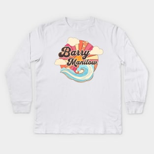 Barry Ocean Summer Kids Long Sleeve T-Shirt